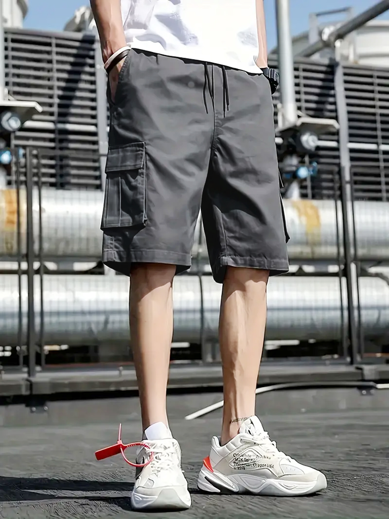 Streetwear Brand Pants - American streetwear brand, vintage hip-hop style,