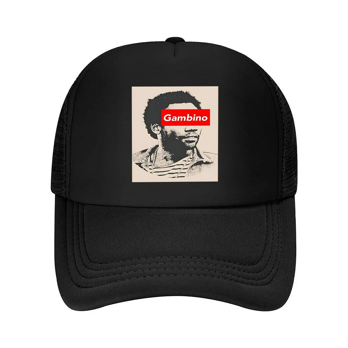 Streetwear Brand Aesthetic - “Gambino Portrait” - Streetwear-Infused Design, Blending