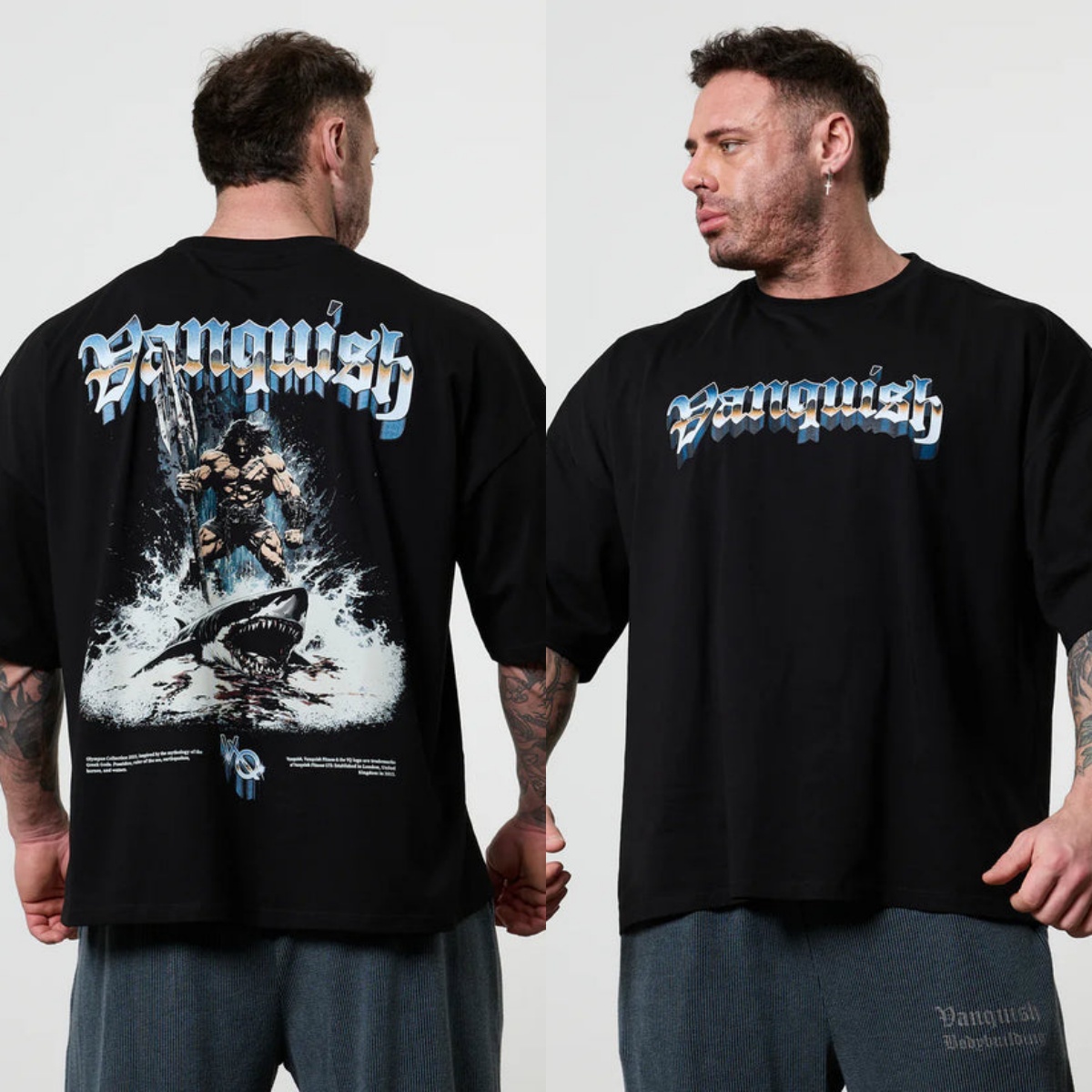 Streetwear Gym Brand - Olympus Poseidon Gym Hardcore Fitness Trend