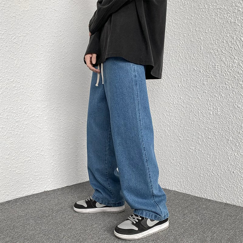 Streetwear Brand Pants - 2025 New Streetwear Loose Jeans Men