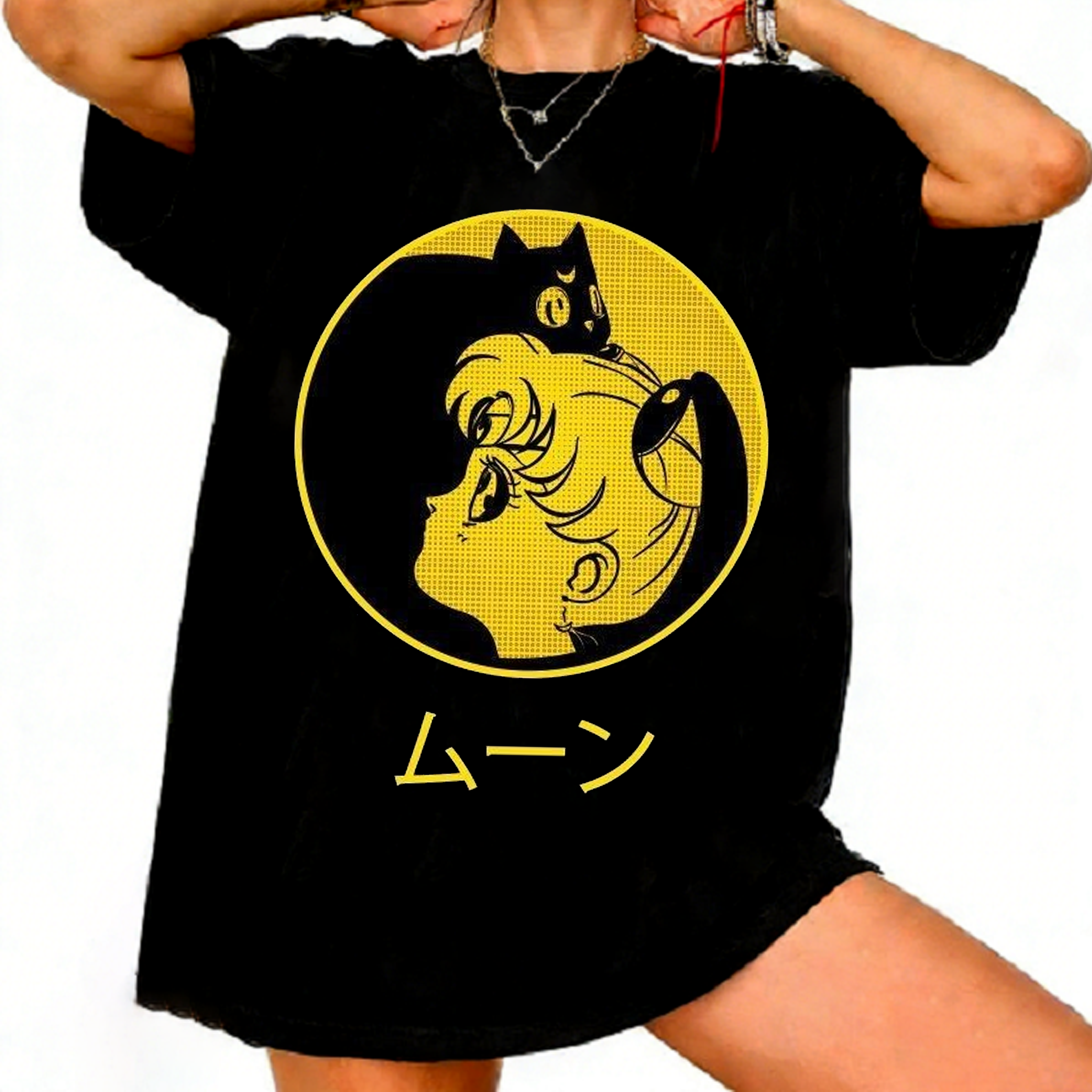 Streetwear Brand Beanie - Sailor Moon Retro 90s Anime Graphic