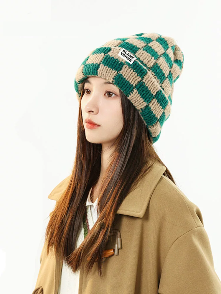 Streetwear Brand Label - Winter Trendy brand label knitted beanies