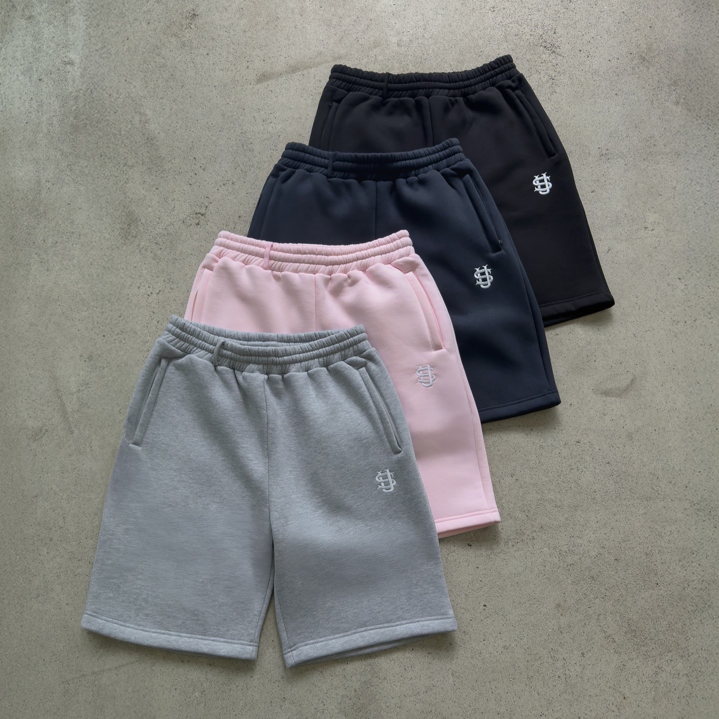 Streetwear Brand Label - Casual Cotton Elastic Waist orts Men's