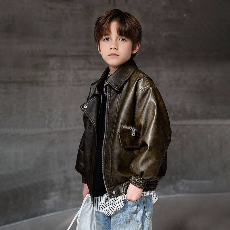 Boys Dark Green Waterproof Win - Streetwear Brands Logo avaliação e preço