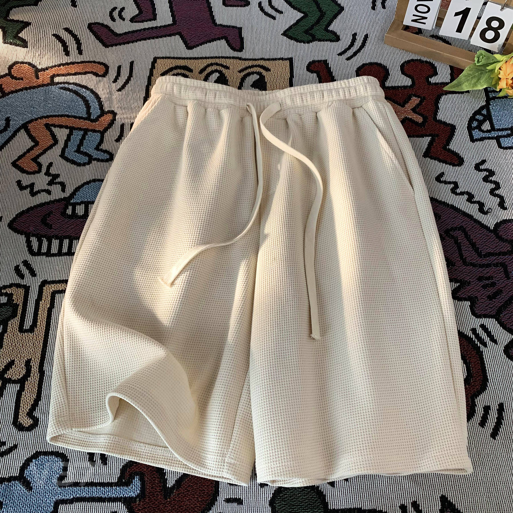 Korean Style Walf Checks Short - Fear Of God Essential avaliação e preço