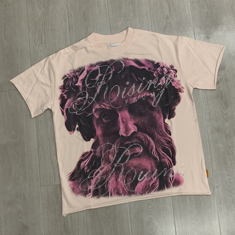 2026 New FIRST ROW Tops Tee St - Streetwear Brand Label avaliação e preço