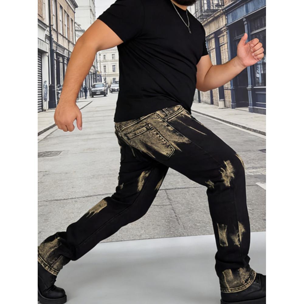 Men's jeans, trendy streetwear - Streetwear Brand Pants avaliação e preço