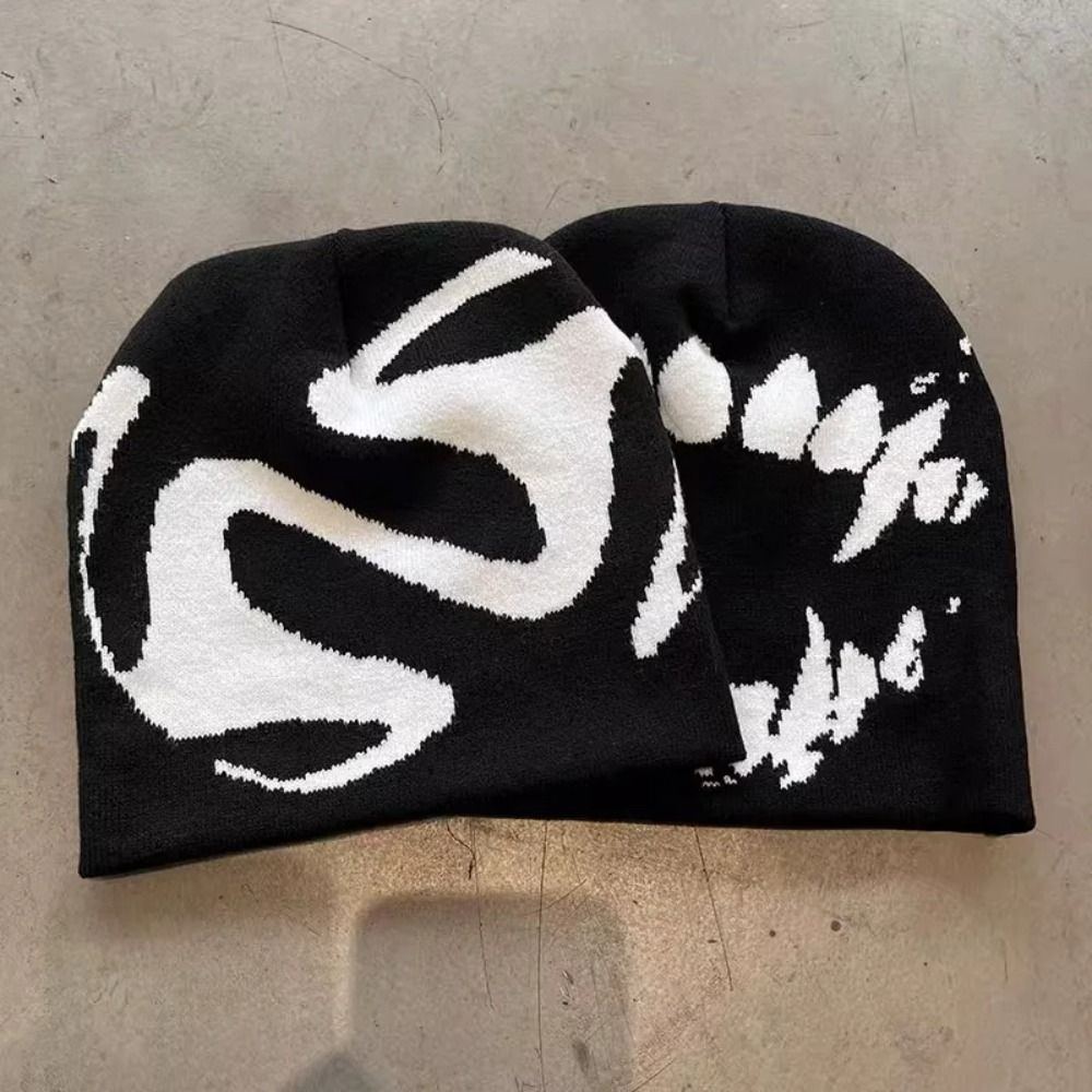 New Y2k Streetwear Women Hat W - Streetwear Brand Beanie avaliação e preço