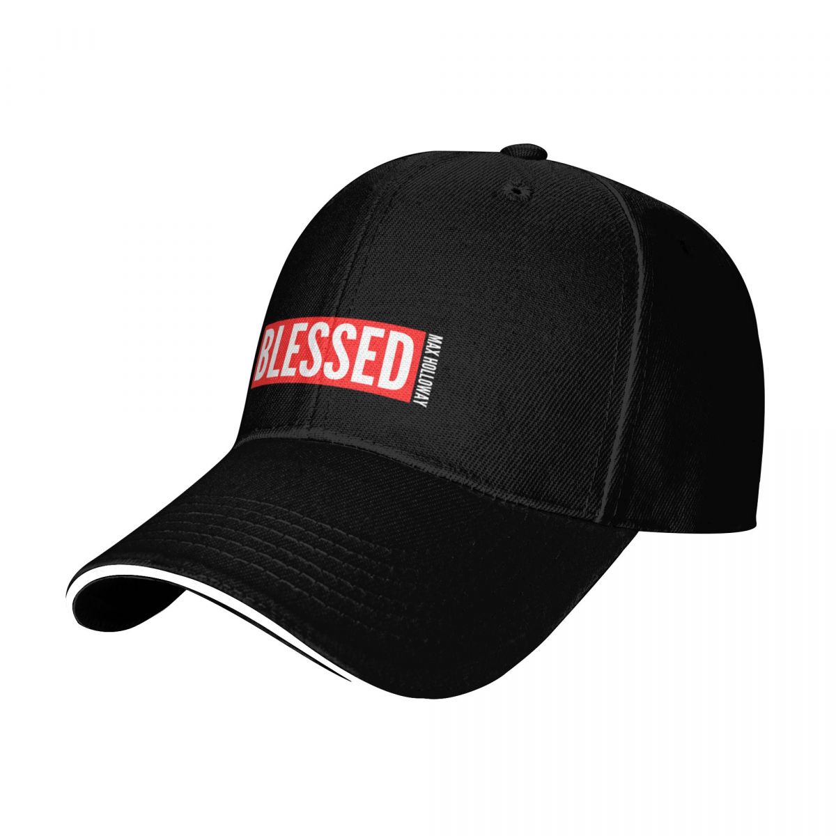 BLESSED - MAX HOLLOWAY LOGO Ba - Streetwear Brands Logo avaliação e preço