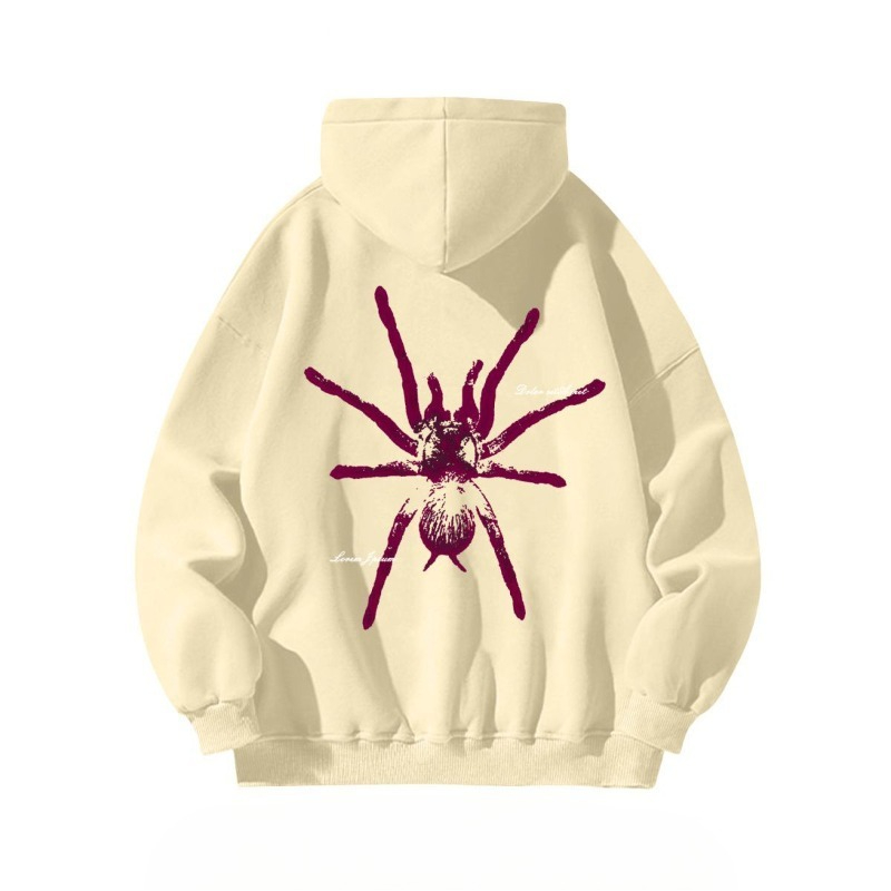 Baggy Man Hoodies Leisure Spid - Streetwear Brand Aesthetic avaliação e preço