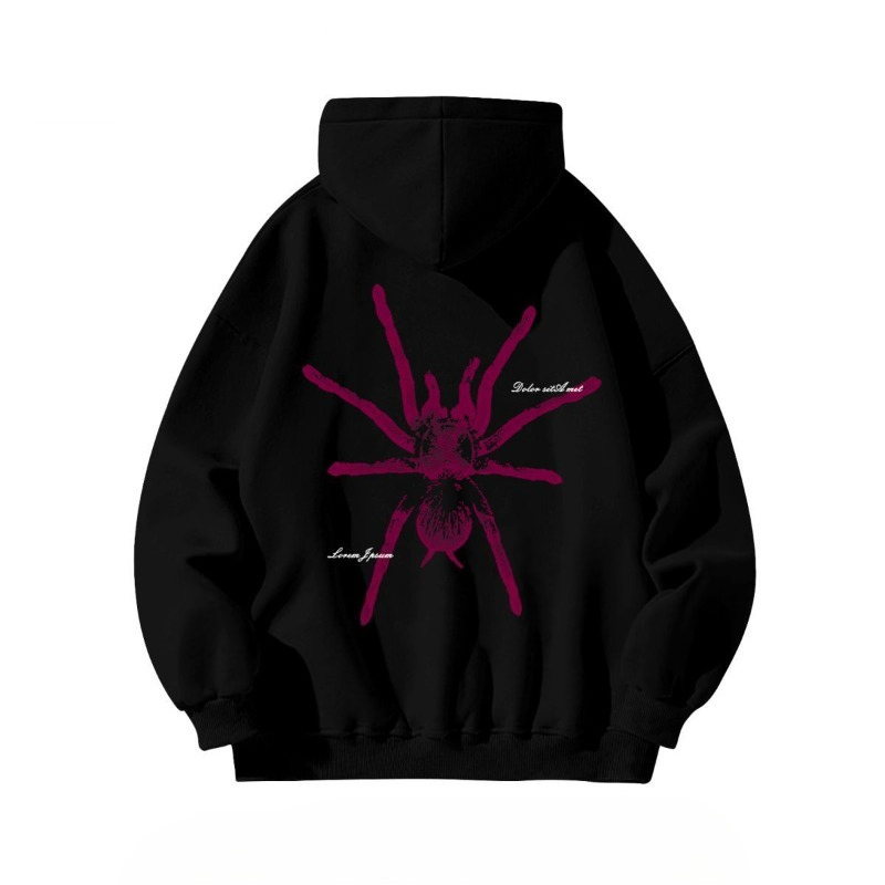Baggy Man Hoodies Leisure Spid - Streetwear Brand Aesthetic avaliação e preço