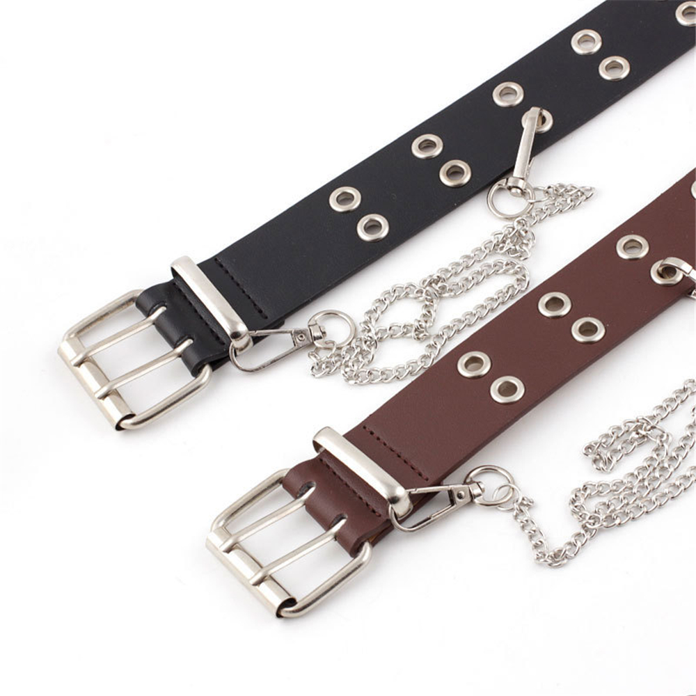 New Design Punk Rock Leather B - Streetwear Brand Belts avaliação e preço