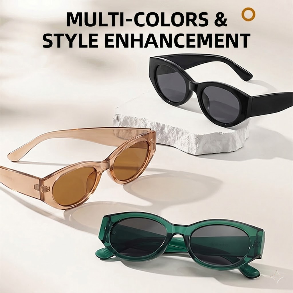 Cat Eye Polarized Sunglasses W - Streetwear Brand Cat avaliação e preço