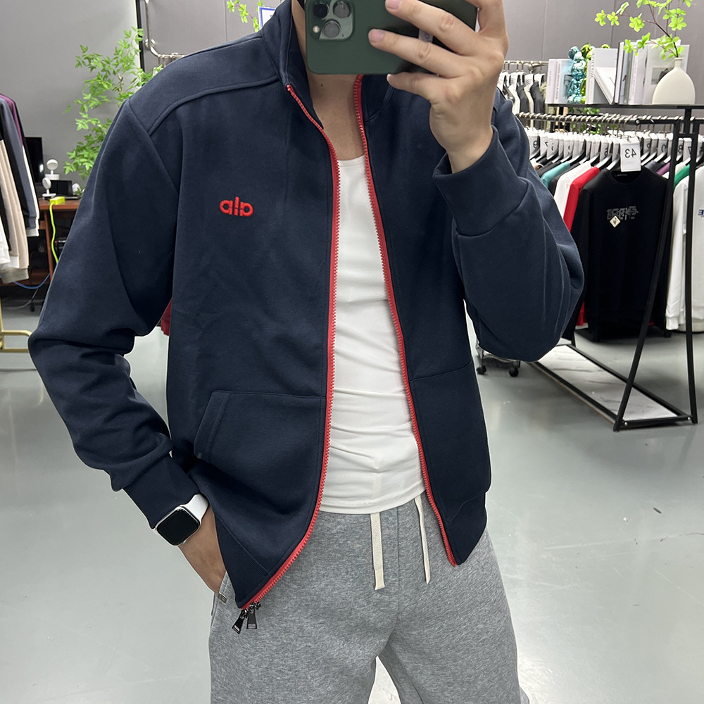 Men's Cardigan Sweatshirt Spor - Streetwear Brand Hoodies avaliação e preço