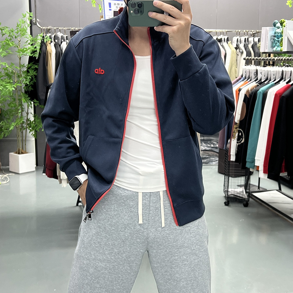 Men's Cardigan Sweatshirt Spor - Streetwear Brand Hoodies avaliação e preço