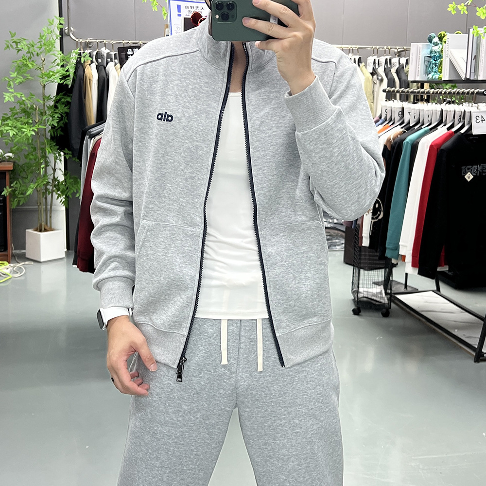 Men's Cardigan Sweatshirt Spor - Streetwear Brand Hoodies avaliação e preço
