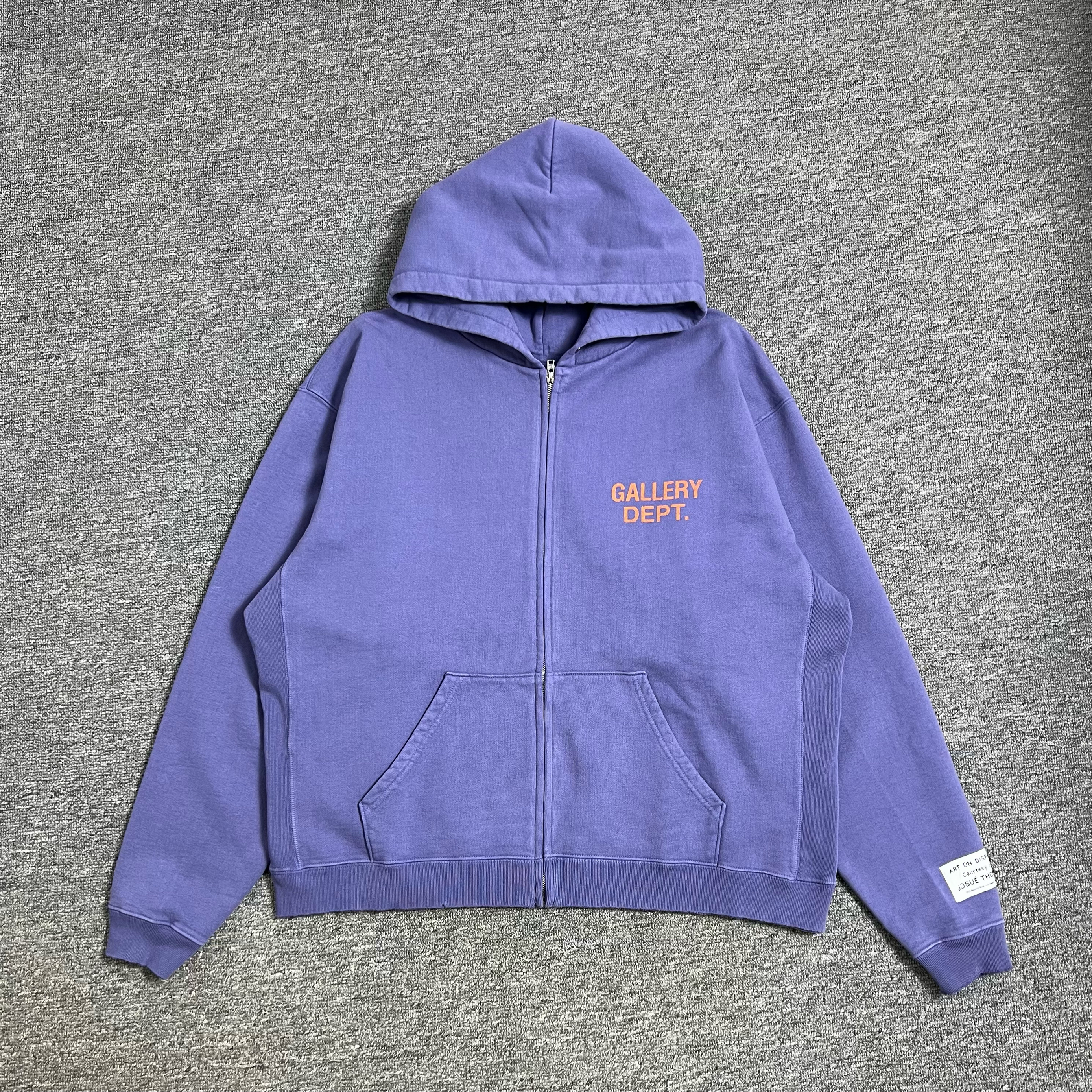 90s Style Full Zip Letter Logo - Streetwear Brand Hoodies avaliação e preço
