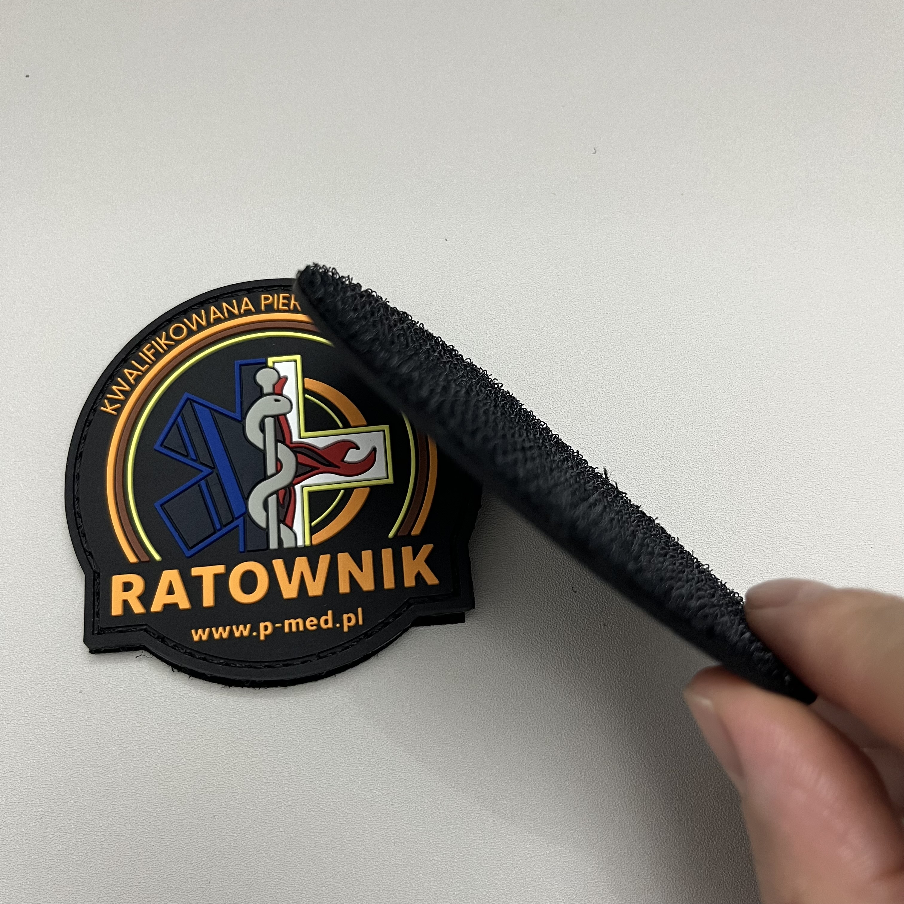 3D Raised Embossed PVC Patches - Streetwear Brand Label avaliação e preço