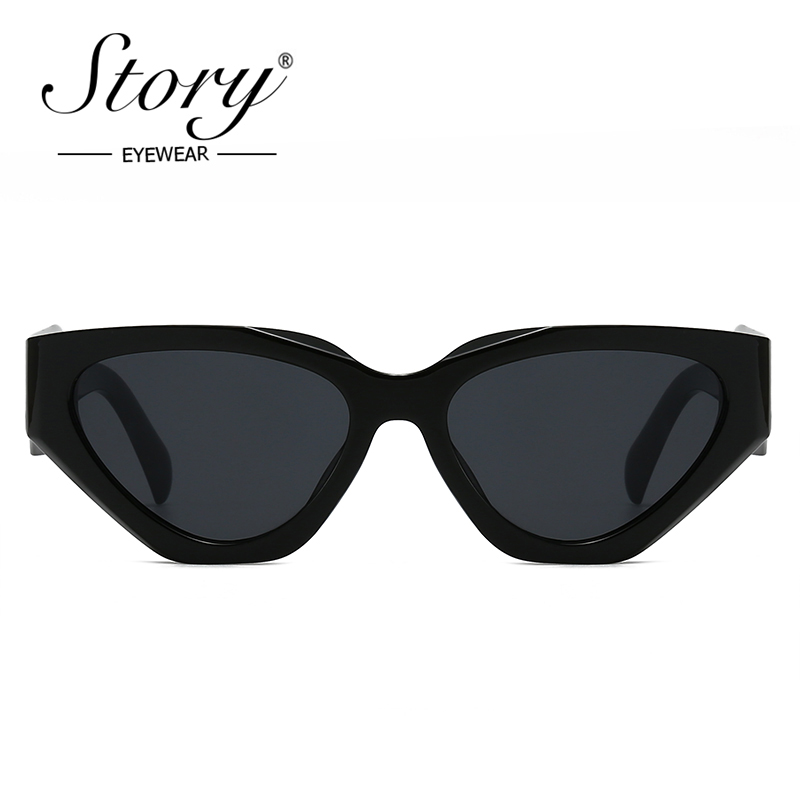STORY Trendy Large Cat Eye Sun - Streetwear Brand Cat avaliação e preço