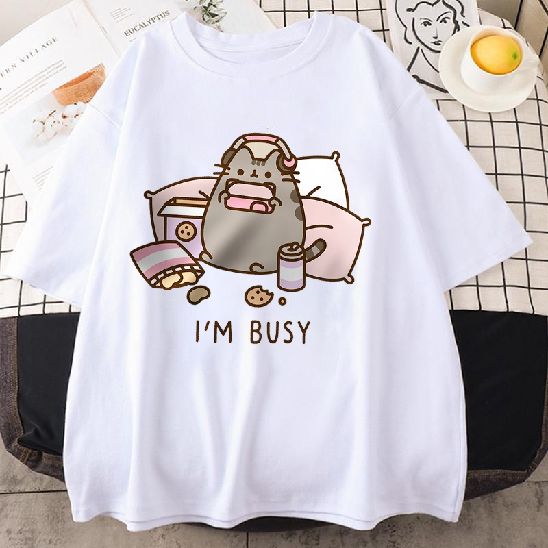 new Sorry I'M Busy Cat Playing - Streetwear Brand Cat avaliação e preço