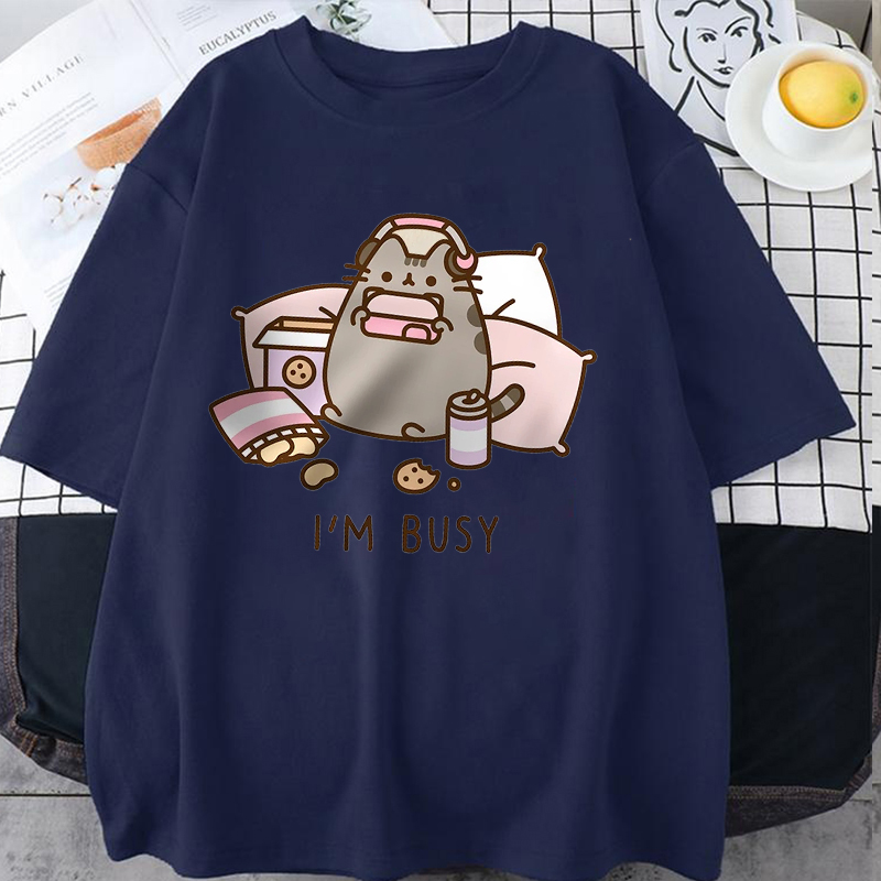 new Sorry I'M Busy Cat Playing - Streetwear Brand Cat avaliação e preço