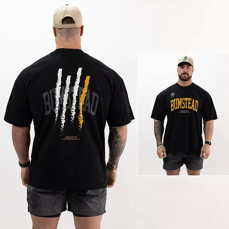 2026 Summer Comfortable T-shir - Streetwear Gym Brand avaliação e preço