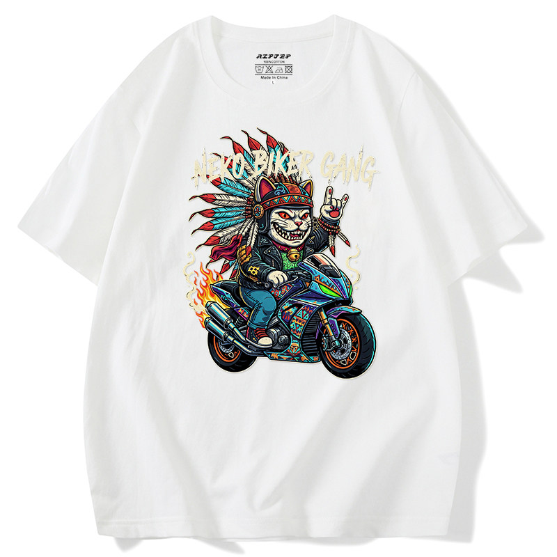 Retro Rocking Motorcycle Lucky - Streetwear Brand Cat avaliação e preço