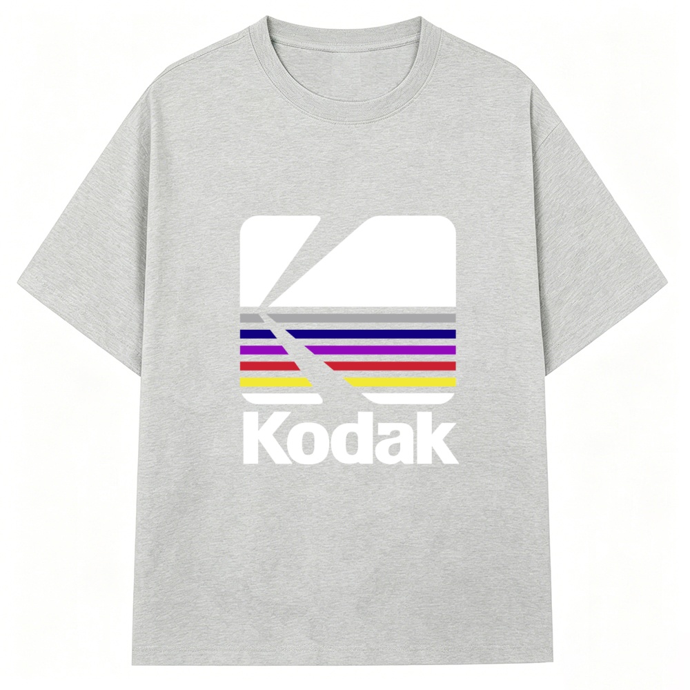 2026 Kodak Retro Colorful Stri - Streetwear Brands Logo avaliação e preço