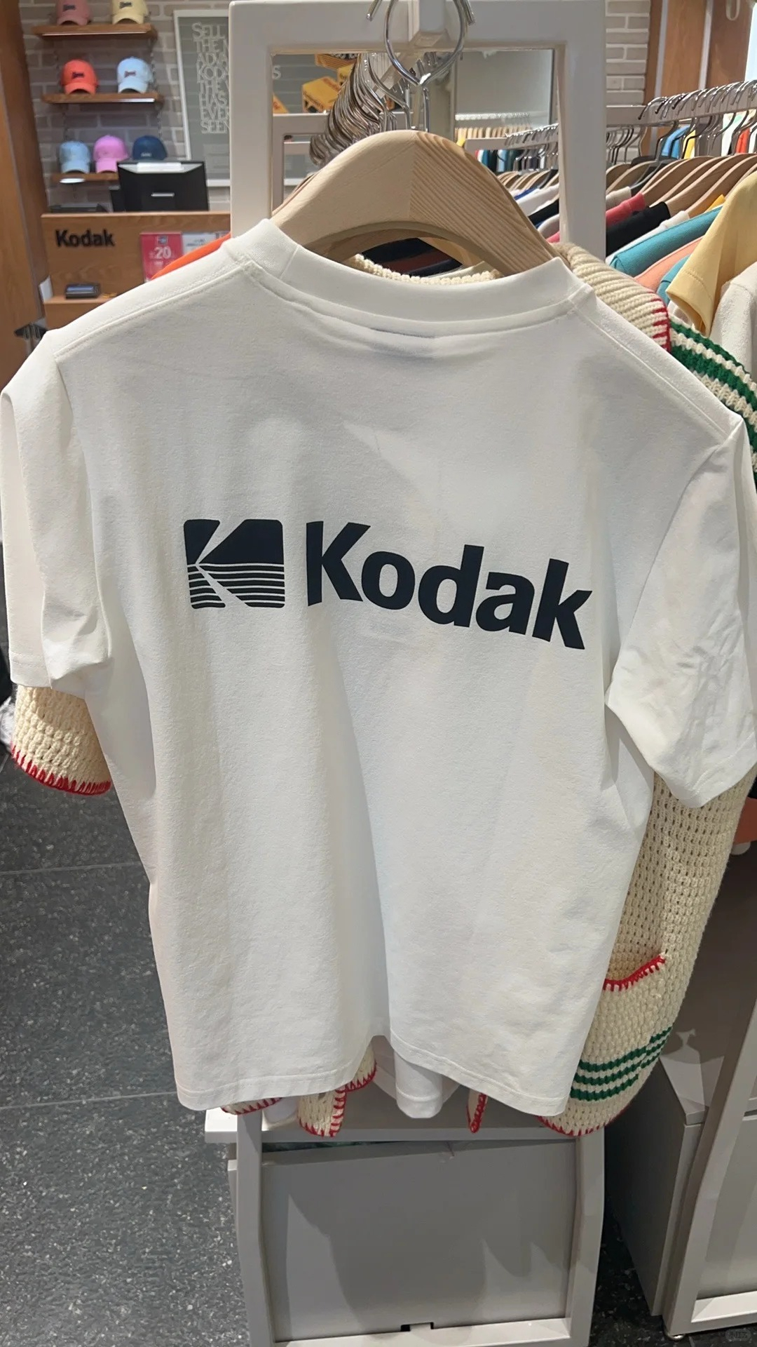 Kodak Unisex Oversized T-Shirt - Streetwear Brands Logo avaliação e preço