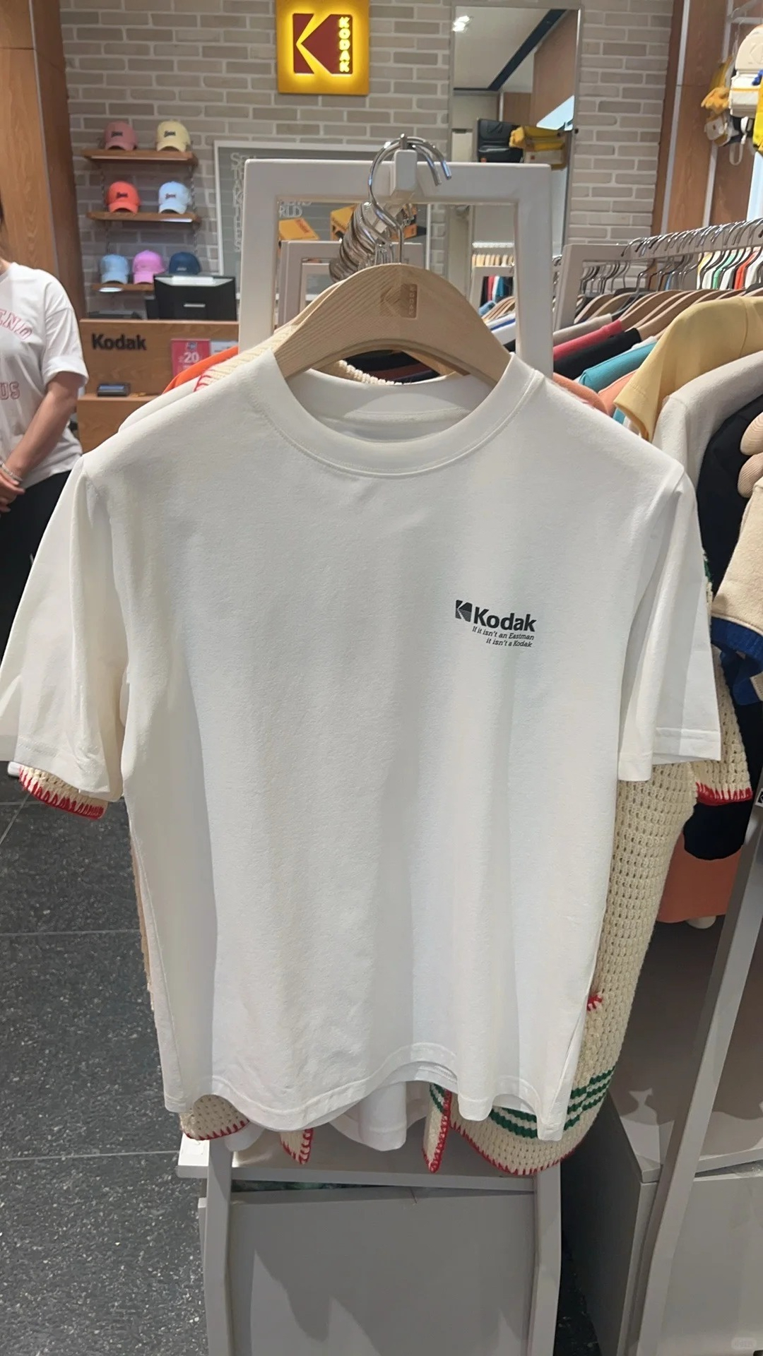 Kodak Unisex Oversized T-Shirt - Streetwear Brands Logo avaliação e preço