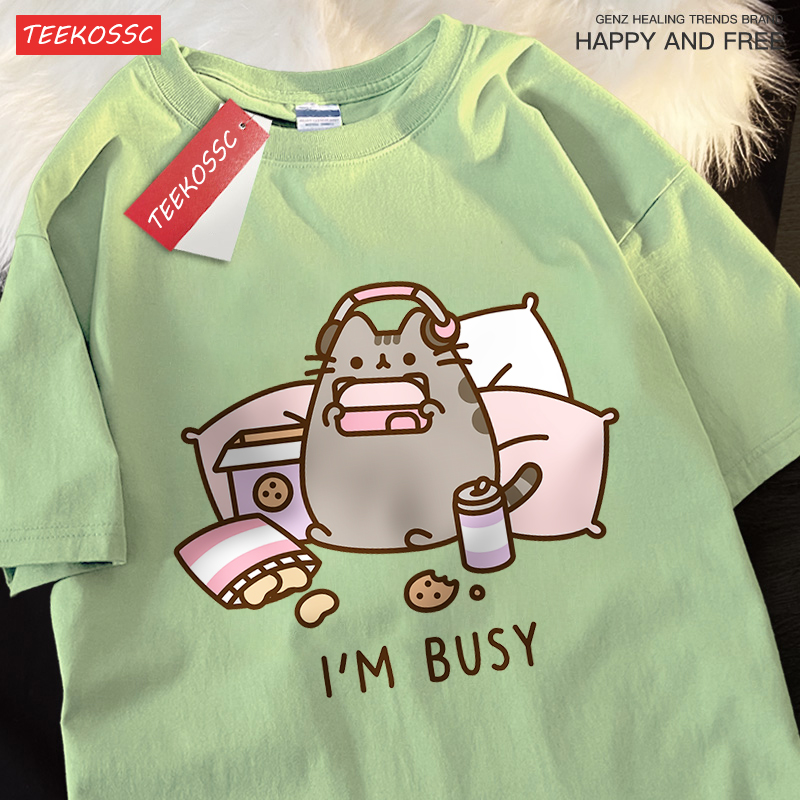 Sorry I'M Busy Cat Playing Gam - Streetwear Brand Cat avaliação e preço