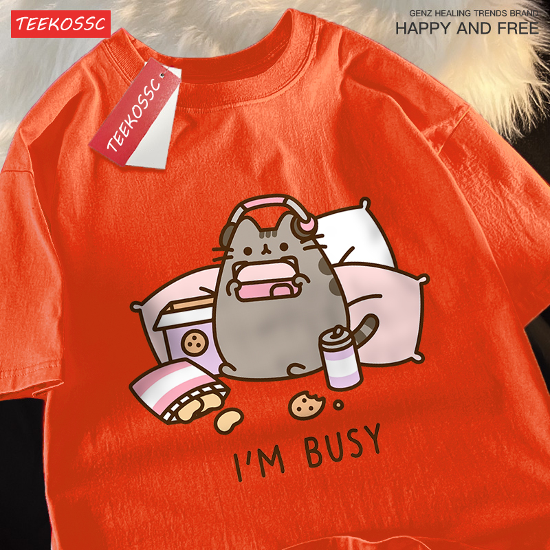 Sorry I'M Busy Cat Playing Gam - Streetwear Brand Cat avaliação e preço