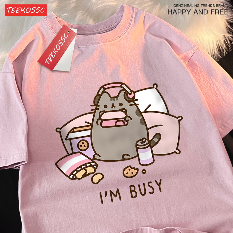 Sorry I'M Busy Cat Playing Gam - Streetwear Brand Cat avaliação e preço