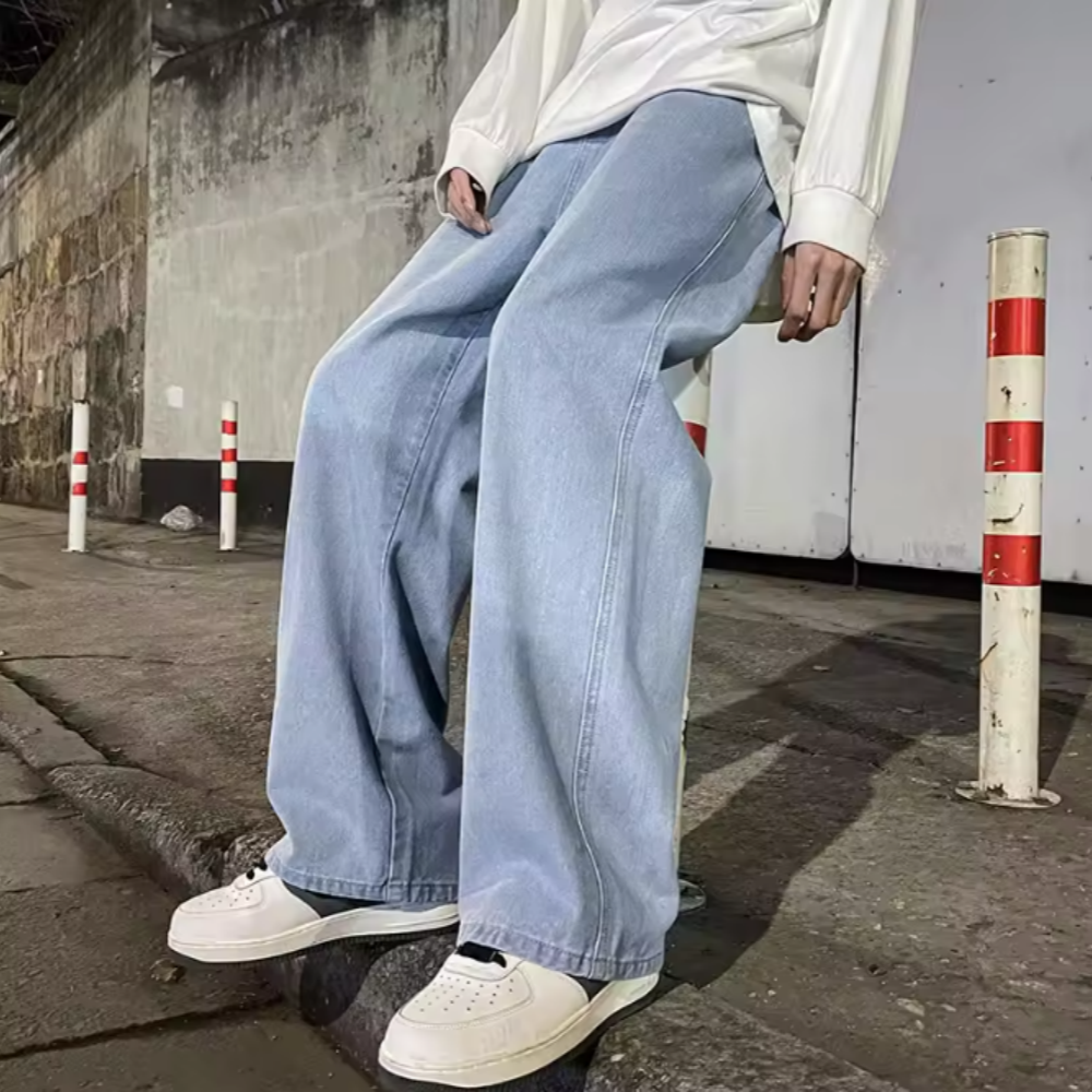 2025 New Streetwear Loose Jean - Streetwear Brand Pants avaliação e preço
