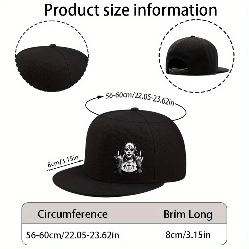 Halloween Nun Print Design Tre - Streetwear Brand Beanie avaliação e preço