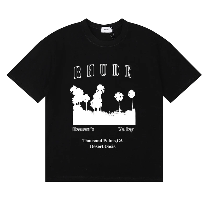 Streetwear Brand Rhude T-shirt - Streetwear Brands Logo avaliação e preço