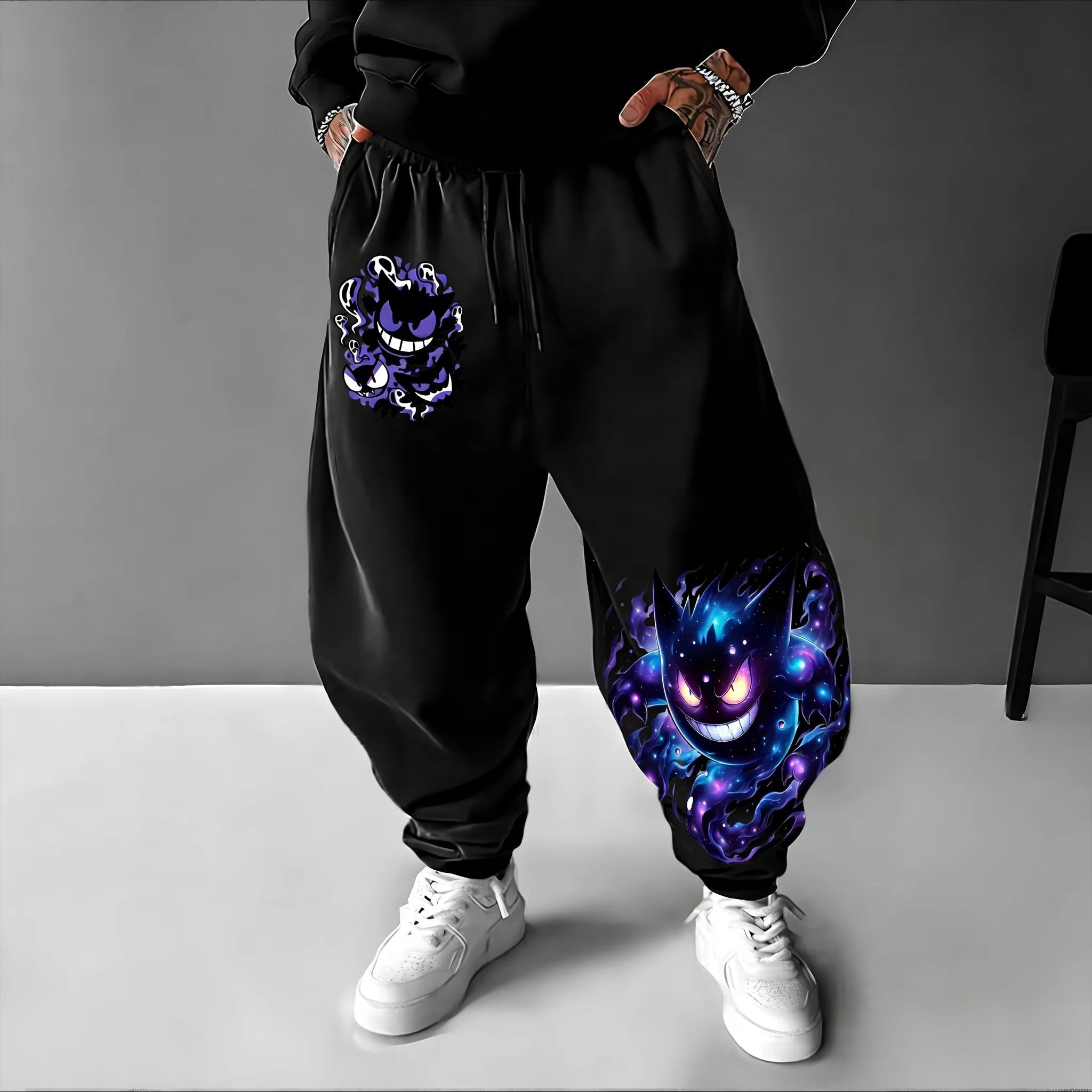 Y2K 2026 Pokemon Gengar Cotton - Streetwear Brand Beanie avaliação e preço