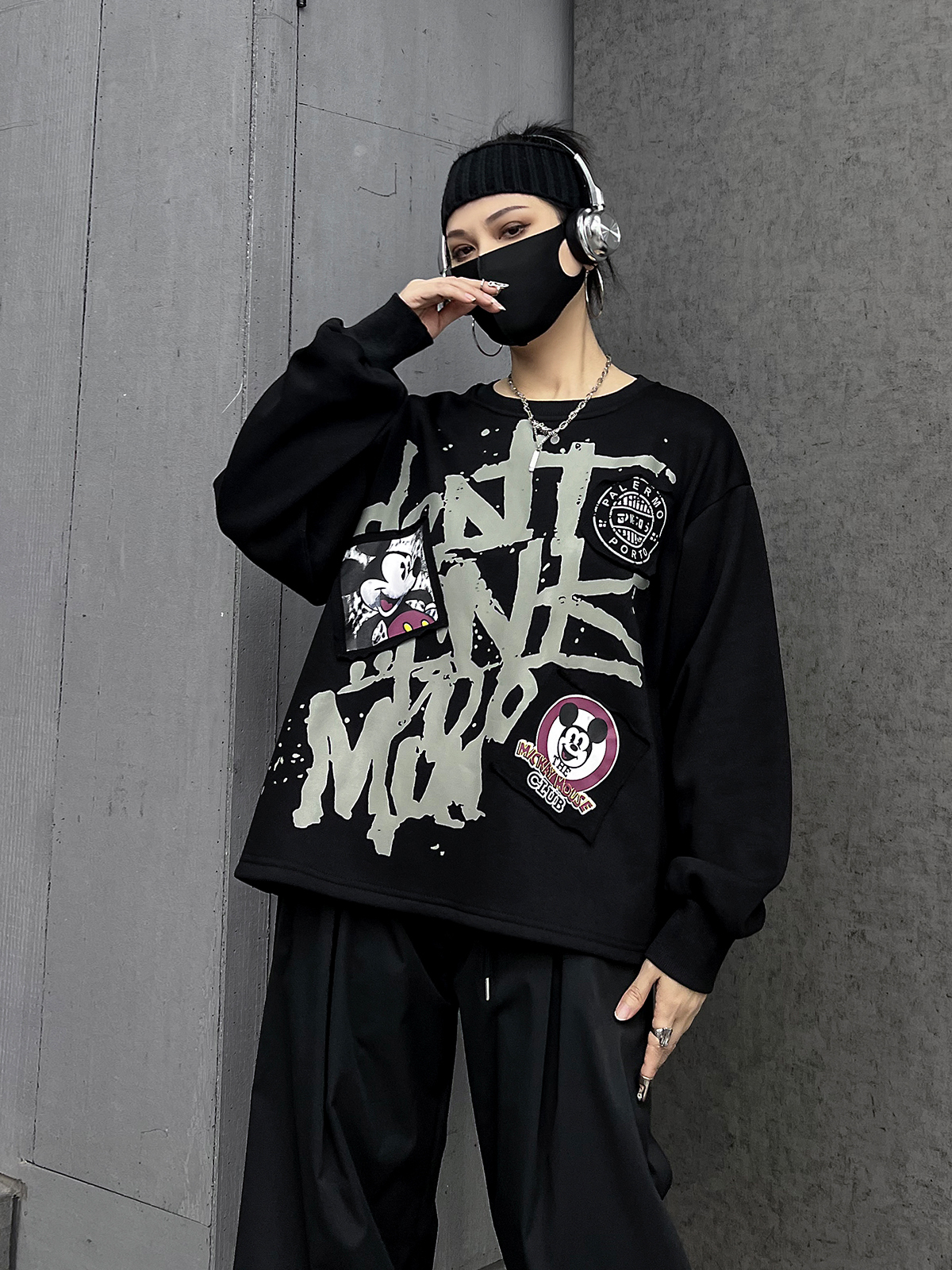 Cool Black Street Style Women' - Streetwear Brand Hoodies avaliação e preço