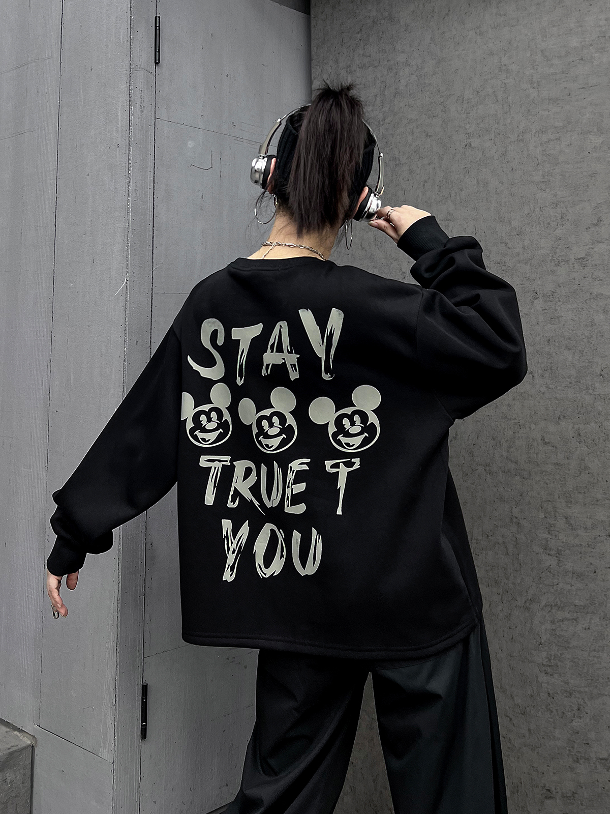 Cool Black Street Style Women' - Streetwear Brand Hoodies avaliação e preço
