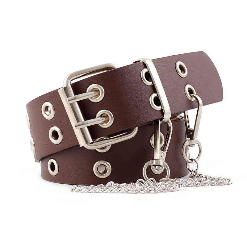 Women Punk Goth Belts Brand Le - Streetwear Brand Belts avaliação e preço