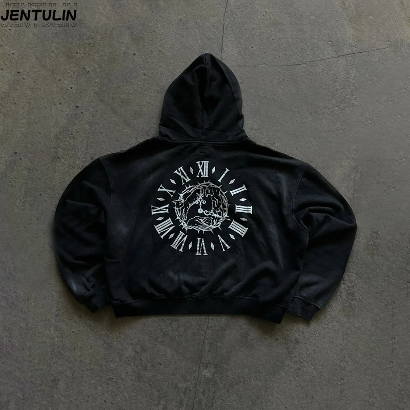 Aesthetics Hip Hop Letter Prin - Streetwear Brand Aesthetic avaliação e preço