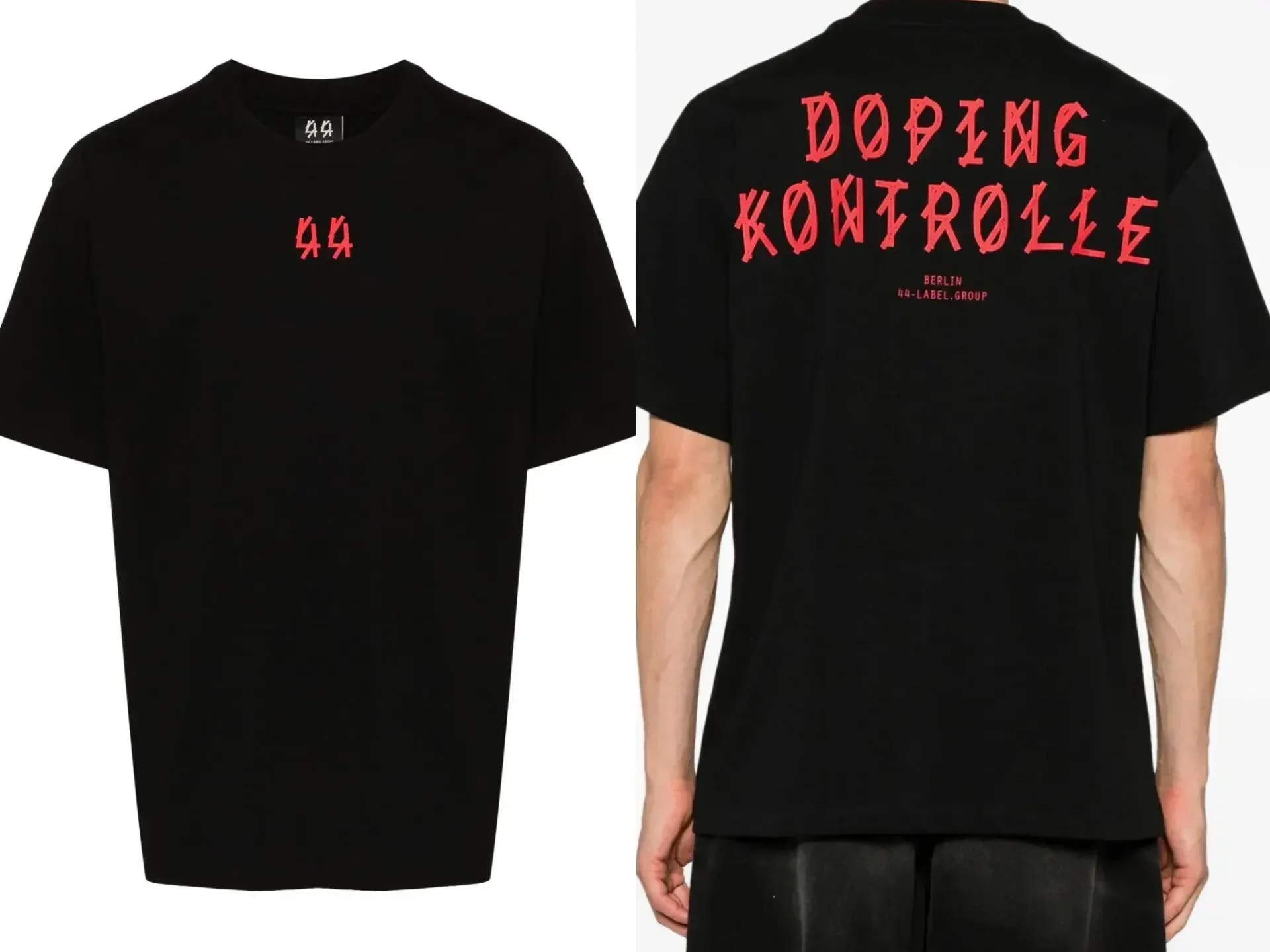 2026 44 LABEL GROUP Cotton T-s - Streetwear Brand Label avaliação e preço
