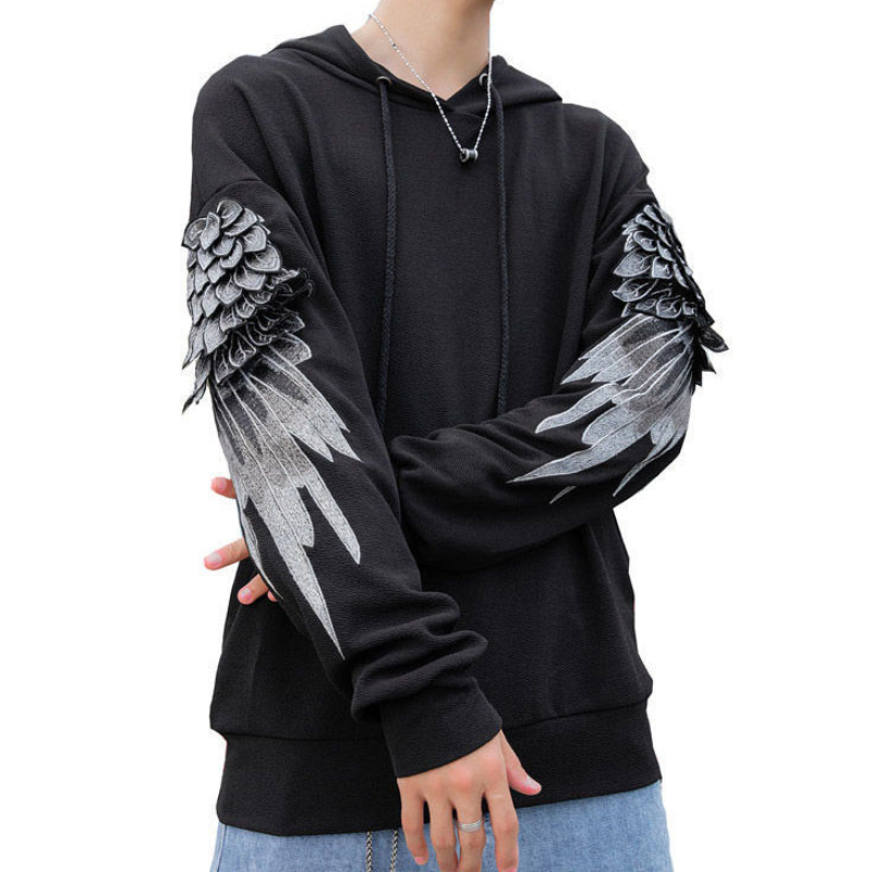 Sweatshirt for Men Hooded Embr - Streetwear Brand Hoodies avaliação e preço