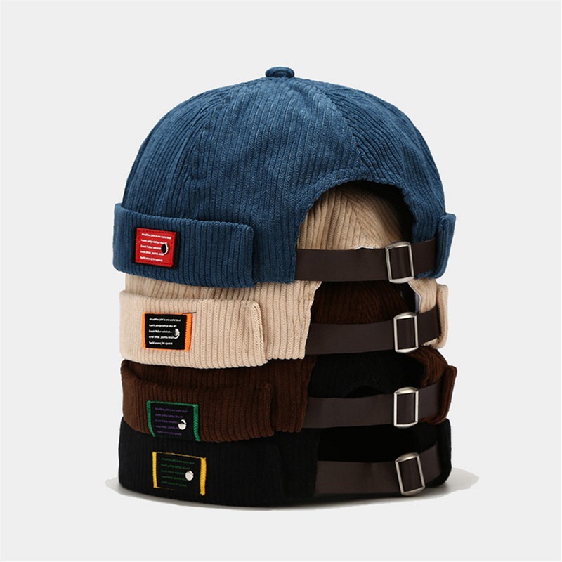 Brand Vintage Beanie Hats Men  - Streetwear Brand Beanie avaliação e preço