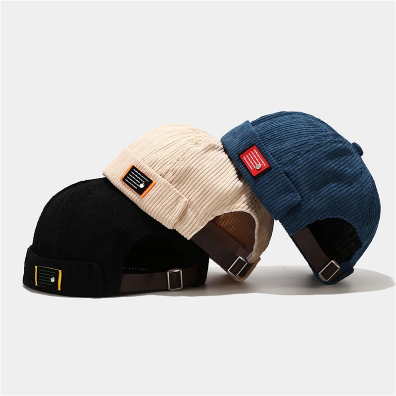 Brand Vintage Beanie Hats Men  - Streetwear Brand Beanie avaliação e preço