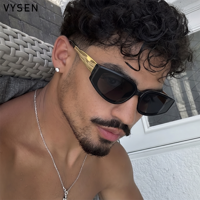 Y2K Punk 90S Sunglasses Men 20 - Streetwear Brand Cat avaliação e preço