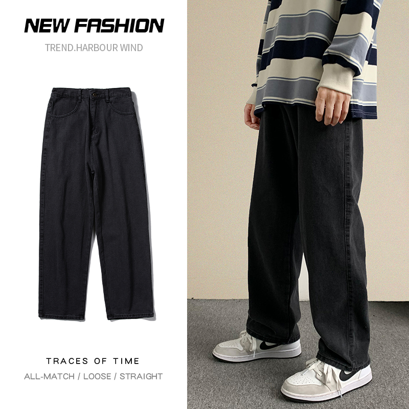 New Streetwear Baggy Jeans Men - Streetwear Brand Pants avaliação e preço
