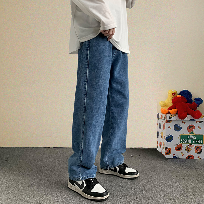 New Streetwear Baggy Jeans Men - Streetwear Brand Pants avaliação e preço