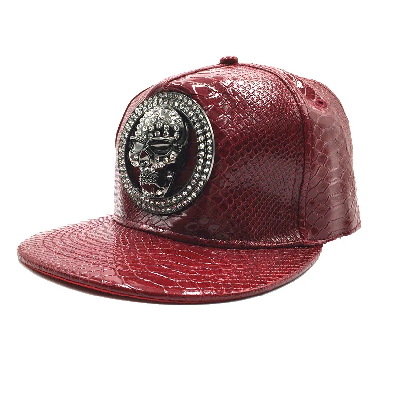 Brand Oohmy Men Women PU Leath - Streetwear Brand Beanie avaliação e preço