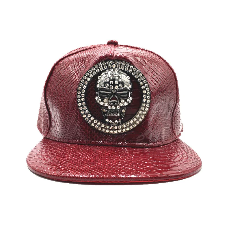 Brand Oohmy Men Women PU Leath - Streetwear Brand Beanie avaliação e preço